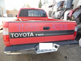 1997 TOYOTA T100 SR5 RED EXTRA CAB 3.4L MT 2WD Z17878